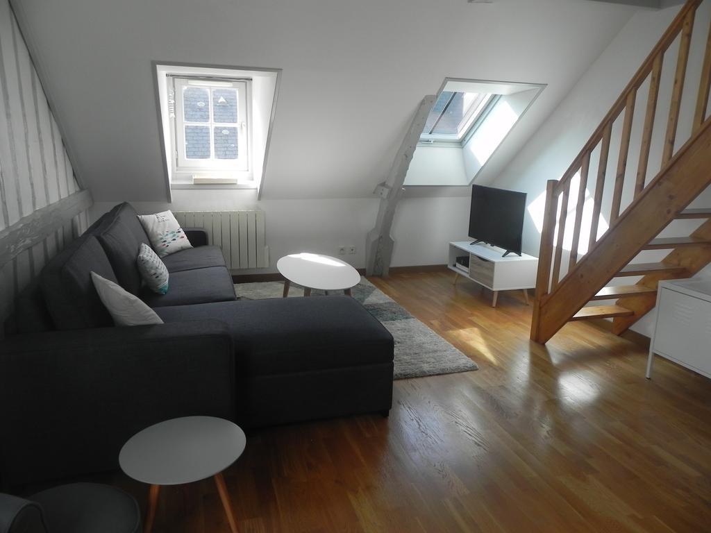 Appartement Rue Haute Honfleur Eksteriør bilde
