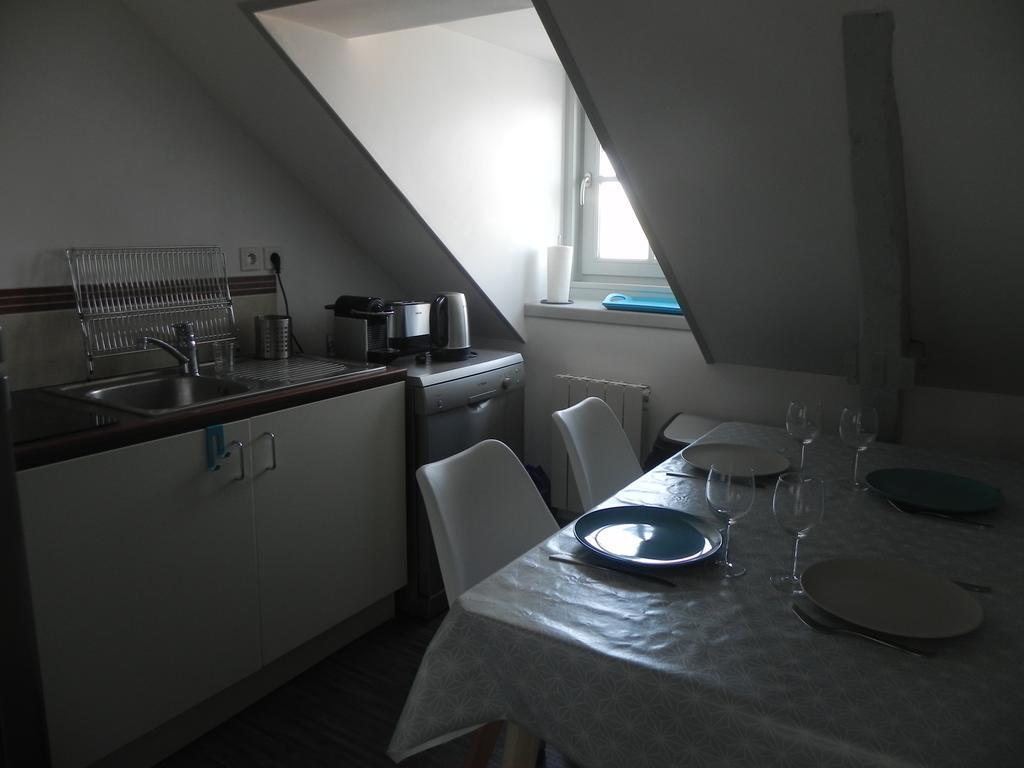 Appartement Rue Haute Honfleur Eksteriør bilde
